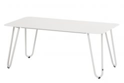 19298 cool coffee table 110x59x45cm white 247x165 - 4 Seasons Outdoor | Bijzettafel Cool 110 x 59 x 45(h) cm | Wit