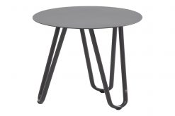 19534 cool side table 42 cm. o h 40 cm 247x165 - 4 Seasons Outdoor | Bijzettafel Cool 42 x 40(h) cm | Antraciet