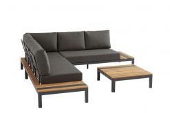 90796 90797 90799 90800  meridien small corner set 1 247x165 - Taste by 4 Seasons | Loungeset Meridien | Matt Carbon