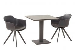 91039 91057  solid dining with titan ceramic table matt carbon 01 247x165 - Taste by 4 Seasons | Bistroset Solid | Matt Carbon