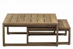 apple bee koffietafel antigua coastal vrijstaand 247x165 - Apple Bee | Koffietafel Antigua 80 x 80 x 38 cm en 60 x 60 x 31 cm | Coastal Teak