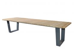 azoren tuintafel 330x100x76 vrijstaand 247x165 - Borek | Tuintafel Azoren 330 x 100 x 76 cm