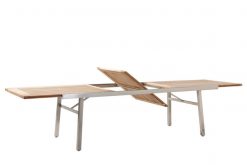 continental tafel 247x165 - 4 Seasons Outdoor | Verstelbare Tuintafel Continental 245-331 x 100 cm | Teak