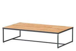 koffietafel strada 120x70 vrijstaand 247x165 - 4 Seasons Outdoor | Koffietafel Strada 120 x 70 x 30 cm | Teak-Aluminium