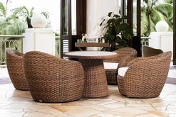 lotus lounge diningset tan wicker artie garden 247x165 - Artie | Lounge-Diningset Lotus | Tan