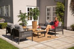 loungeset antraciet sfeer 247x165 - Exotan | Loungeset Sydney | Antracite