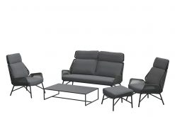 loungeset carthago platinum vrijstaand 247x165 - 4 Seasons Outdoor | Loungeset Carthago | Platinum