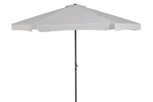 platinum parasol antiqua 300 lichtgrijs vrijstaand 510x340 - Platinum | Parasol Antigua Ø300 cm | Lichtgrijs