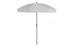 platinum parasol aruba 200 lichtgrijs vrijstaand 247x165 - Platinum | Parasol Aruba Ø200 cm | Lichtgrijs