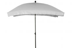 platinum parasol aruba 200x130 lichtgrijs vrijstaand 247x165 - Platinum | Parasol Aruba 200 x 130 cm | Lichtgrijs