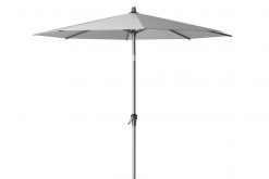 platinum parasol riva 250 licht grijs vrijstaand 247x165 - Platinum | Parasol Riva Ø250 cm | Lichtgrijs