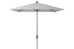 platinum parasol riva 25x20 lichtgrijs vrijstaand 247x165 - Platinum | Parasol Riva 250 x 200 cm | Lichtgrijs