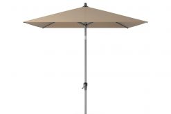 platinum parasol riva 25x2 taupe vrijstaand 247x165 - Platinum | Parasol Riva 250 x 200 cm | Taupe