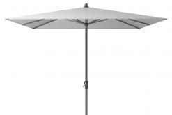 platinum parasol riva 275x275 lichtgrijs vrijstaand 247x165 - Platinum | Parasol Riva 275 x 275 cm | Lichtgrijs