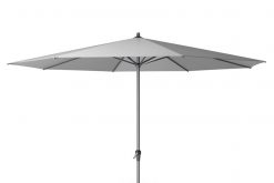 platinum parasol riva 400 lichtgrijs vrijstaand 247x165 - Platinum | Parasol Riva Ø400 cm | Lichtgrijs