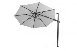 platinum zweefparasol challenger t2 350 wit vrijstaand 247x165 - Platinum | Zweefparasol Challenger T² Ø350 cm | Wit