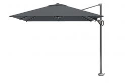 platinum zweefparasol voyager t2 27x27 antraciet vrijstaand 247x165 - Platinum | Zweefparasol Voyager T² 270 x 270 cm | Antraciet