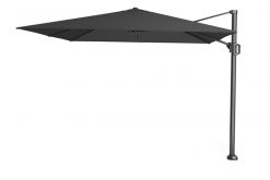 platinum zweefparasols challenger t1 3x3 faded black vrijstaand 247x165 - Platinum | Zweefparasol Challenger T¹ Premium 300 x 300 cm | Faded Black