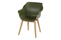 sophie armleuningen teak mossgreen 247x165 - Hartman | Tuinstoel Sophie met Armleuningen Teak | Moss Green