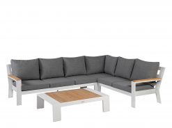 valerie hoekbank rechts wit 247x184 - Exotan | Loungeset Valerie Rechts | White