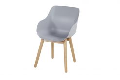 21694206 1 247x165 - Hartman Sophie Studio Organic stoel - Misty Grey - Teak poot