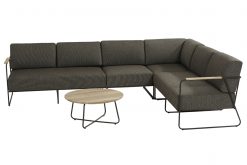 4 seasons coast lounge hoekbank 1 247x165 - 4 Seasons Outdoor Coast lounge hoekbank + axel tafel rond - 5 delig