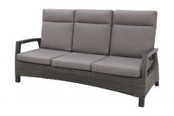 632a3733 vrijstaand 247x165 - Darwin wicker verstelbare 3-zits loungebank - Antraciet