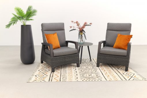 632a3761 510x340 - Darwin verstelbare loungestoelen + Brasilia bijzettafel rond - antraciet