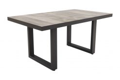 632a4049 vrijstaand 247x165 - Darwin lounge dining tafel 140 x 85 cm. - antraciet