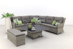 632a4572 247x165 - Sandigo lounge dining set met bijzetbank