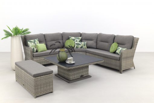 632a4572 510x340 - Sandigo lounge dining set met bijzetbank