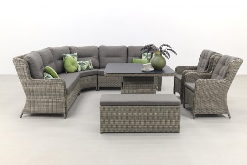 632a4627 510x340 - Sandigo lounge dining set met bijzetbank + 2x dining tuinstoel