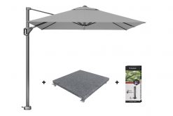 7149c h1901 7970 247x165 - Platinum Voyager zweefparasol T1 2.5x2.5 m. - Light Grey met voet en hoes