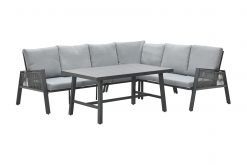 80412fg vrijstaand 2 1200 lr 247x165 - Andrea lounge dining set - Carbon black - Rechts