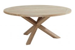 90115  louvre dining table 160 1 247x165 - Taste Louvre tuintafel rond 160 cm. - Teak