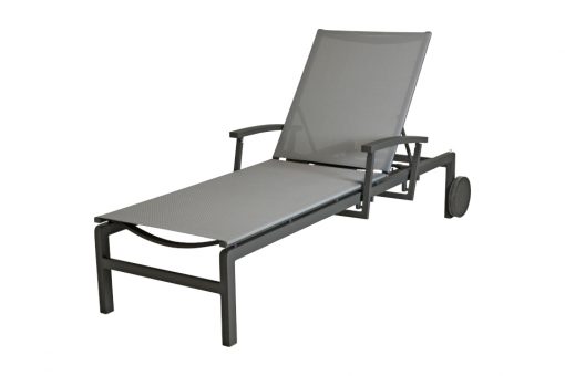 90475 regina sunbed with reclining arms and wheels matt carbon 510x340 - Taste Regina ligbed - Matt Carbon