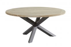 90571 247x165 - Taste Louvre tuintafel rond 160 cm. teak - aluminium poten