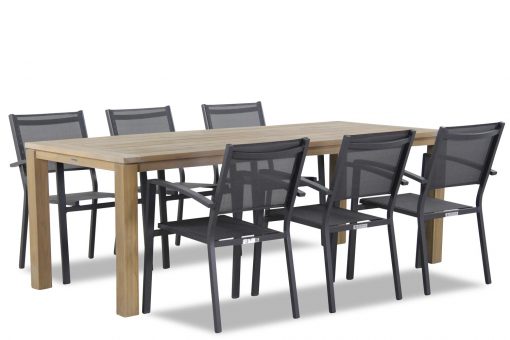 amarilla bristol 220 1 510x340 - Lifestyle Amarilla/Bristol 220 cm dining tuinset 7-delig stapelbaar