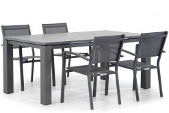 amarilla tuinset antracite 5d alaska 247x165 - Lifestyle Amarilla/Alaska 180 cm dining tuinset 5-delig