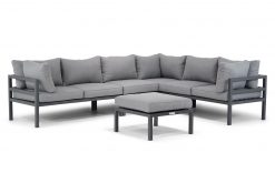 arenas loungeset antracite met midden 247x165 - Lifestyle Arenas hoek loungeset 5-delig