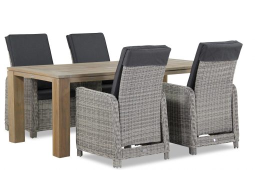 bello brighton 200 cm 1 510x340 - Garden Collections Bello/Brighton 200 cm dining tuinset 5-delig