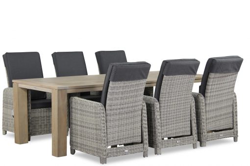 bello brighton 240 cm 1 510x340 - Garden Collections Bello/Brighton 240 cm dining set 7-delig