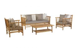 bh22bb   bh23bb 2x   bh24bb bamboo lounge 247x154 - Exotan Bamboo stoel-bank loungeset 4-delig