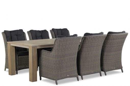 buckingham kubu brighton 240 tuinset 1 510x340 - Garden Collections Buckingham/Brighton 240 cm dining tuinset 7-delig