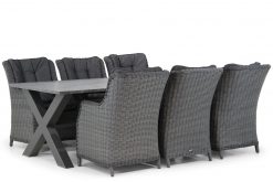 buckingham tuinset off black 5d calgary 2  247x165 - Garden Collections Buckingham/Calgary 240 cm dining tuinset 7-delig