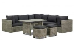 comodo loungeset 1 247x165 - Garden Collections Comodo/Lusso 130 cm dining loungeset 8-delig