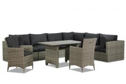 comodo loungeset garden collections tuinmeubelen 11 247x165 - Garden Collections Comodo/Lusso 130 cm dining loungeset 9-delig