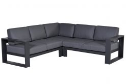 cube loungeset garden impressions carbon 247x165 - Garden impressions Cube loungeset - 3-delig - Carbon