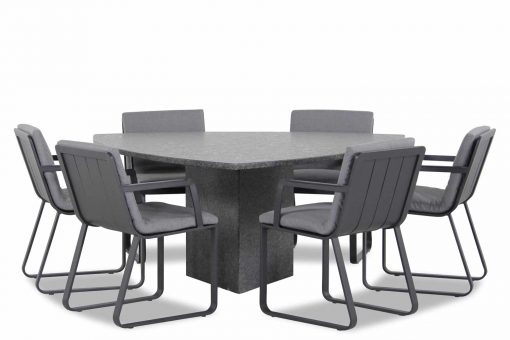 estancia graniet triangel 1 510x340 - Lifestyle Estancia/Graniet triangel 170 cm dining tuinset 7-delig