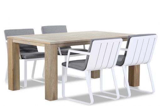 estancia white brighton 165 1 510x340 - Lifestyle Estancia/Brighton 165 cm dining tuinset 5-delig